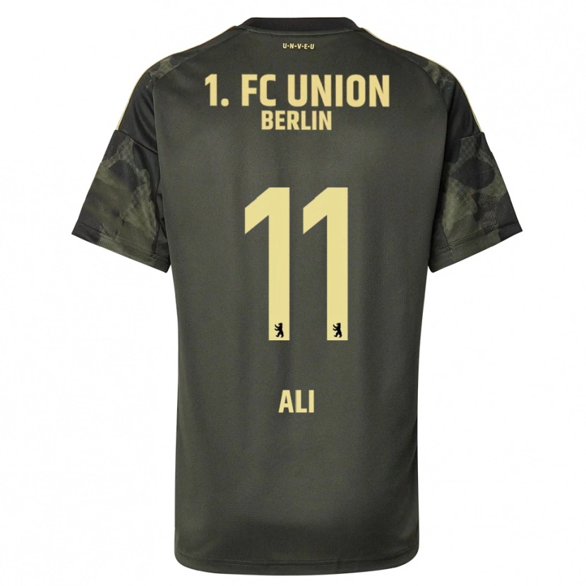 Danxen Donna Maglia Suheib-Elias Ali #11 Verde Scuro Nero Kit Gara Away 2025/26 Maglietta