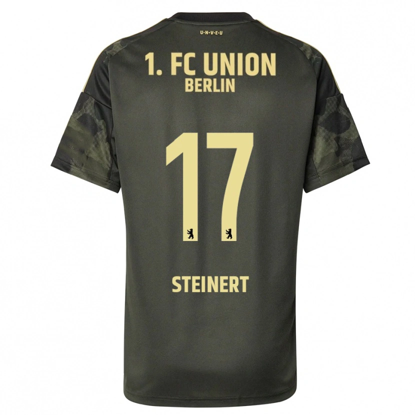 Danxen Donna Maglia Judith Steinert #17 Verde Scuro Nero Kit Gara Away 2025/26 Maglietta