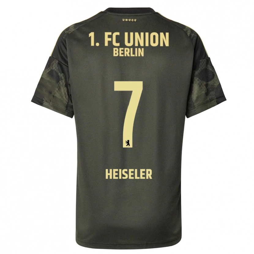 Danxen Donna Maglia Lisa Heiseler #7 Verde Scuro Nero Kit Gara Away 2025/26 Maglietta