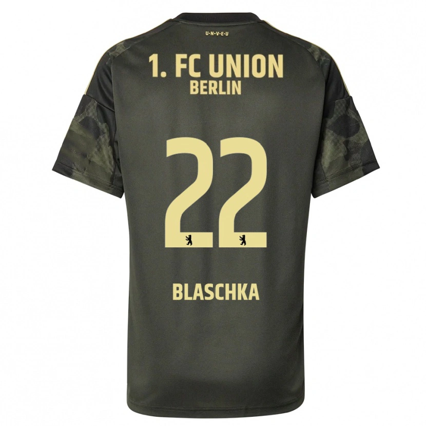 Danxen Donna Maglia Anouk Blaschka #22 Verde Scuro Nero Kit Gara Away 2025/26 Maglietta