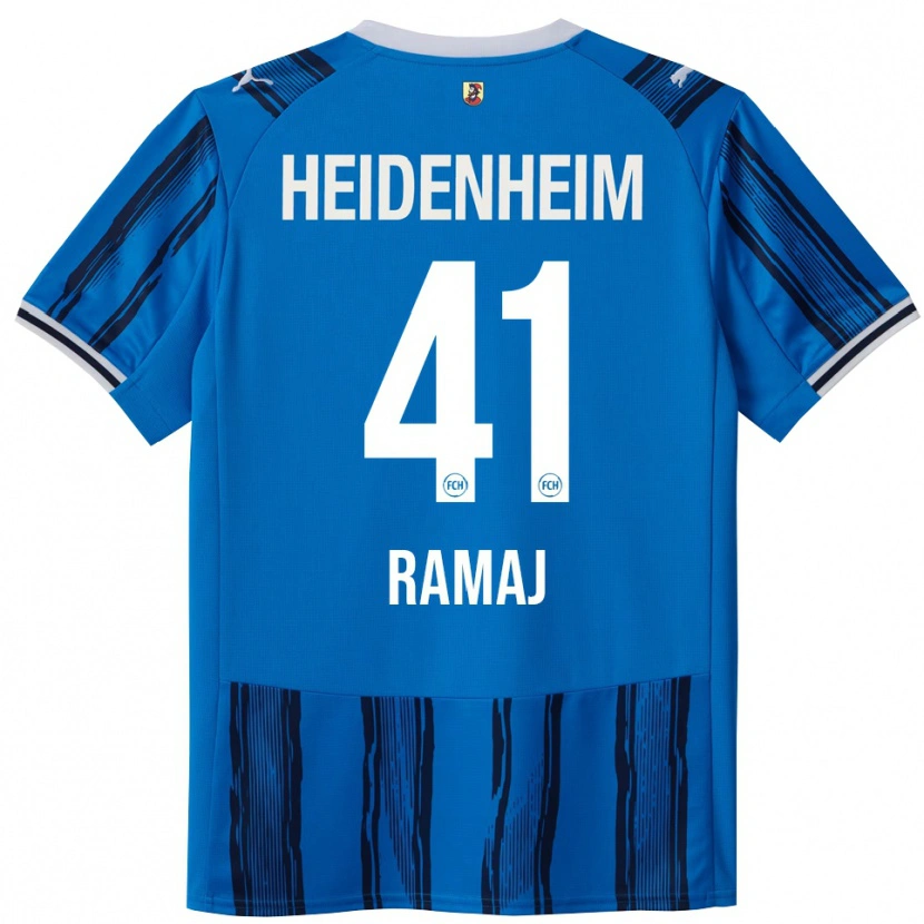 Danxen Donna Maglia Diant Ramaj #41 Blu Blu Navy Kit Gara Away 2025/26 Maglietta