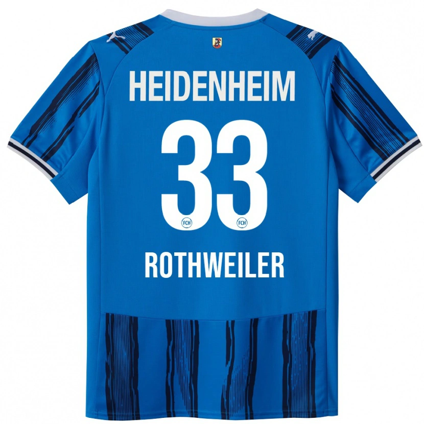 Danxen Donna Maglia Nick Rothweiler #33 Blu Blu Navy Kit Gara Away 2025/26 Maglietta