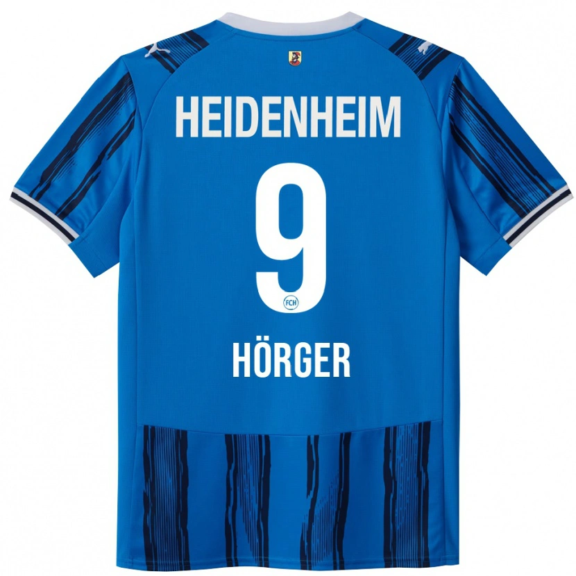 Danxen Donna Maglia Verena Hörger #9 Blu Blu Navy Kit Gara Away 2025/26 Maglietta