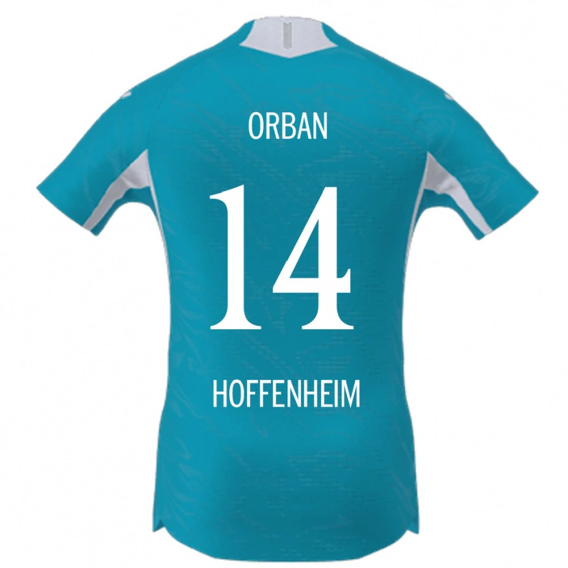 Danxen Donna Maglia Gift Orban #14 Azzurro Kit Gara Away 2025/26 Maglietta