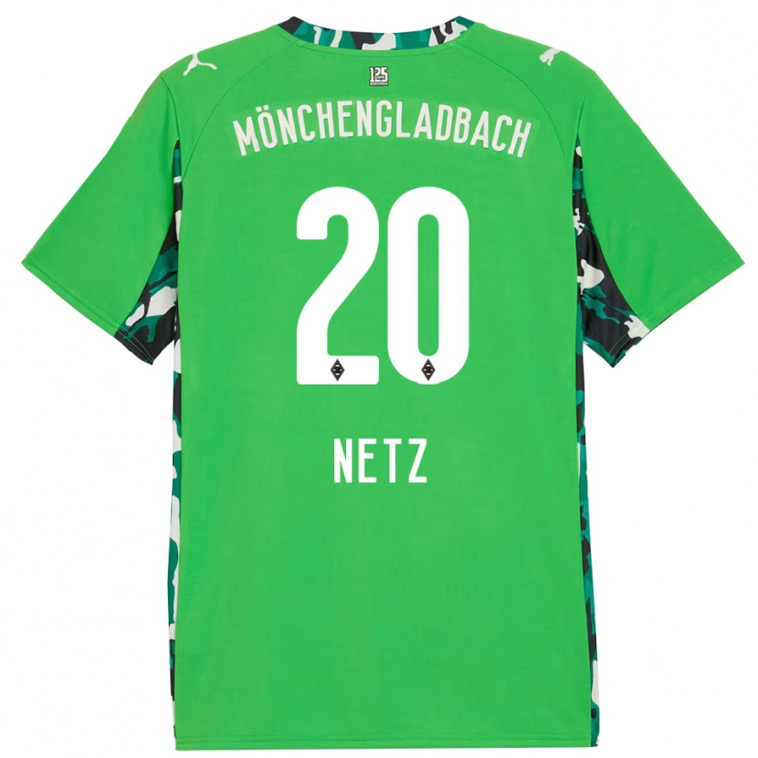 Danxen Donna Maglia Luca Netz #20 Verde Nero Kit Gara Away 2025/26 Maglietta