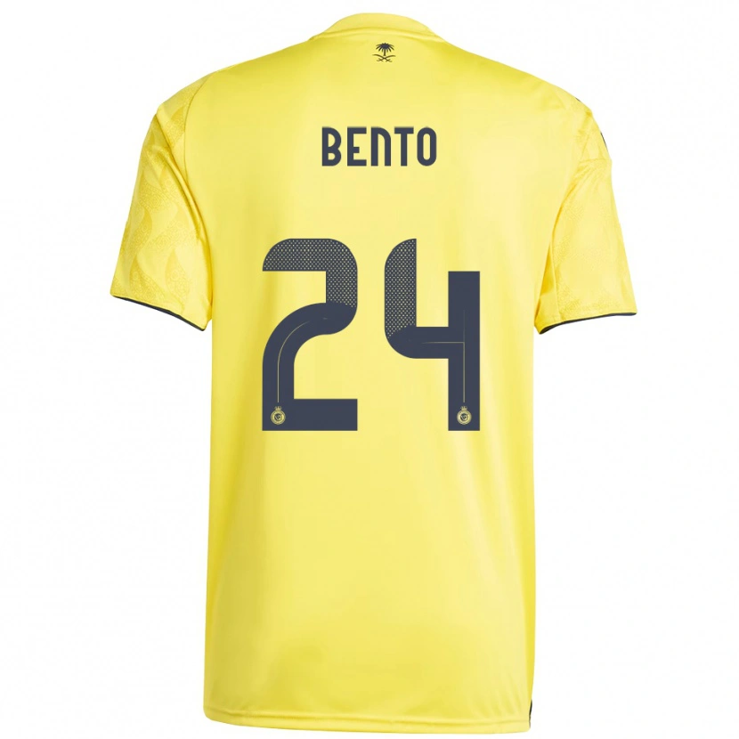 Danxen Bambino Maglia Bento #24 Giallo Nero Kit Gara Home 2025/26 Maglietta