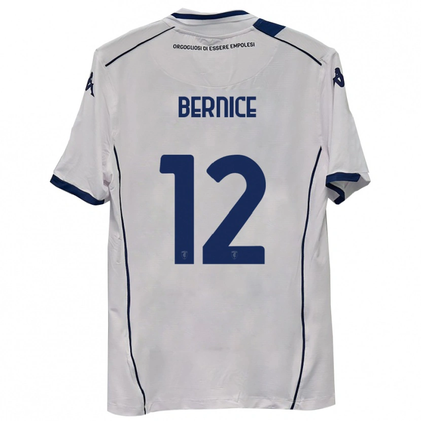 Danxen Bambino Maglia Matteo Bernice #12 Blu Scuro Navy Kit Gara Away 2025/26 Maglietta