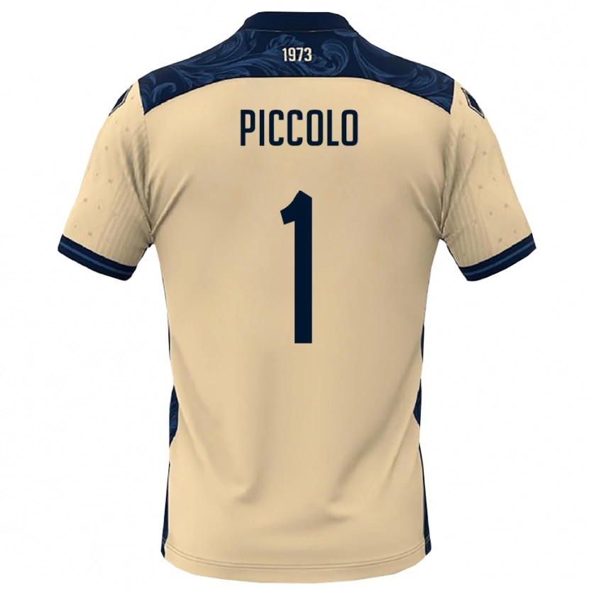 Danxen Bambino Maglia Giacomo Piccolo #1 Bianco Navy Kit Gara Away 2025/26 Maglietta