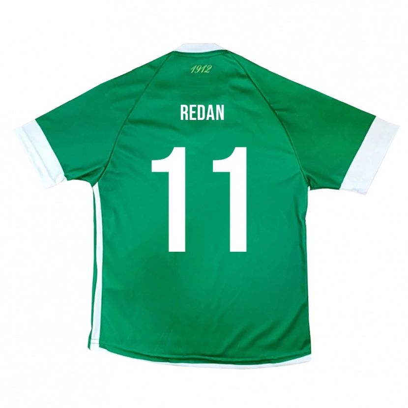 Danxen Uomo Maglia Daishawn Redan #11 Verde Bianco Kit Gara Home 2025/26 Maglietta