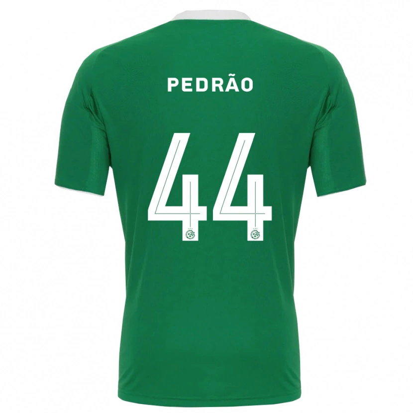 Danxen Uomo Maglia Pedrão #44 Verde Bianco Kit Gara Home 2025/26 Maglietta