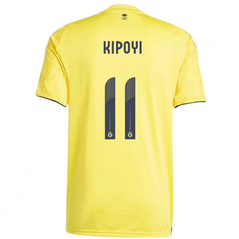 Danxen Uomo Maglia Ruth Kipoyi #11 Giallo Nero Kit Gara Home 2025/26 Maglietta