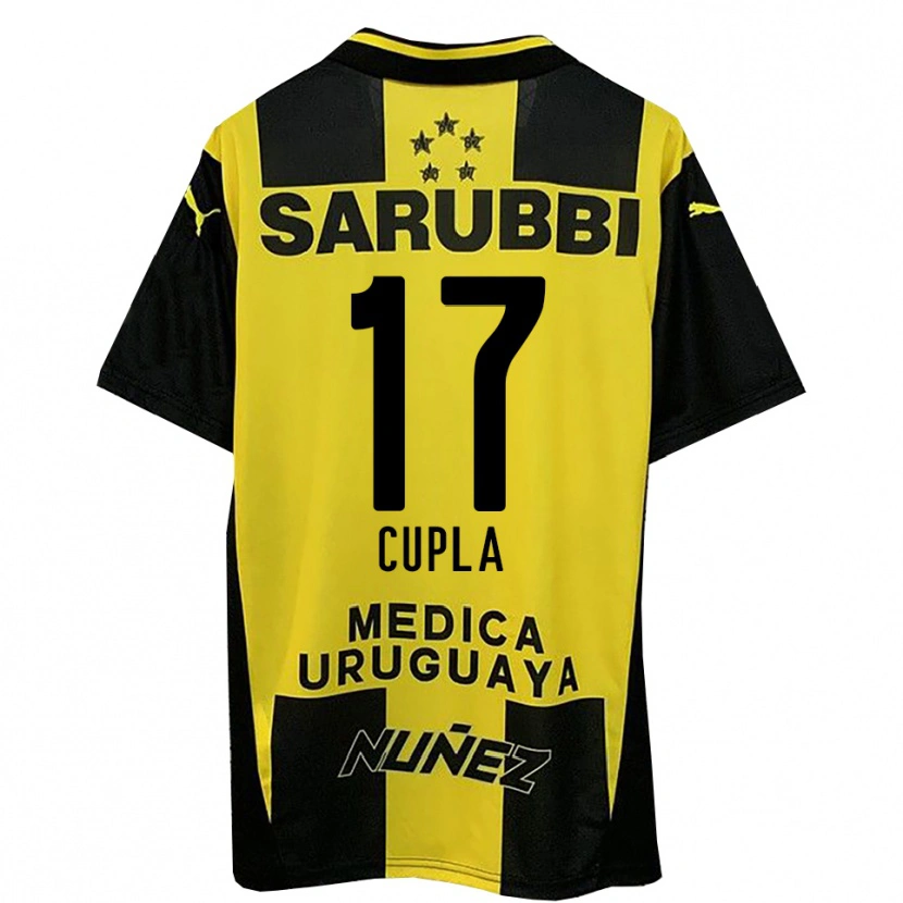 Danxen Uomo Maglia Renzo Cupla #17 Giallo Nero Kit Gara Home 2025/26 Maglietta