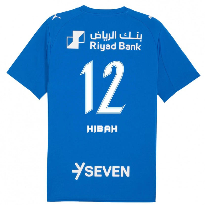 Danxen Uomo Maglia Adel Hibah #12 Blu Bianco Kit Gara Home 2025/26 Maglietta