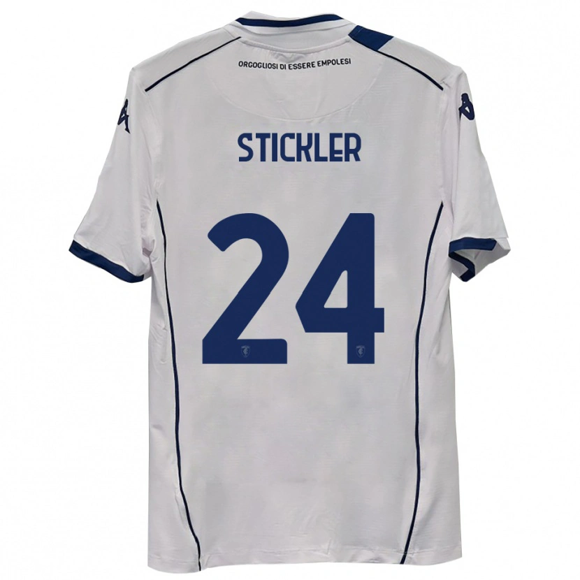 Danxen Uomo Maglia Mateo Stickler #24 Blu Scuro Navy Kit Gara Away 2025/26 Maglietta
