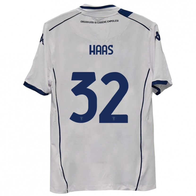 Danxen Uomo Maglia Nicolas Haas #32 Blu Scuro Navy Kit Gara Away 2025/26 Maglietta