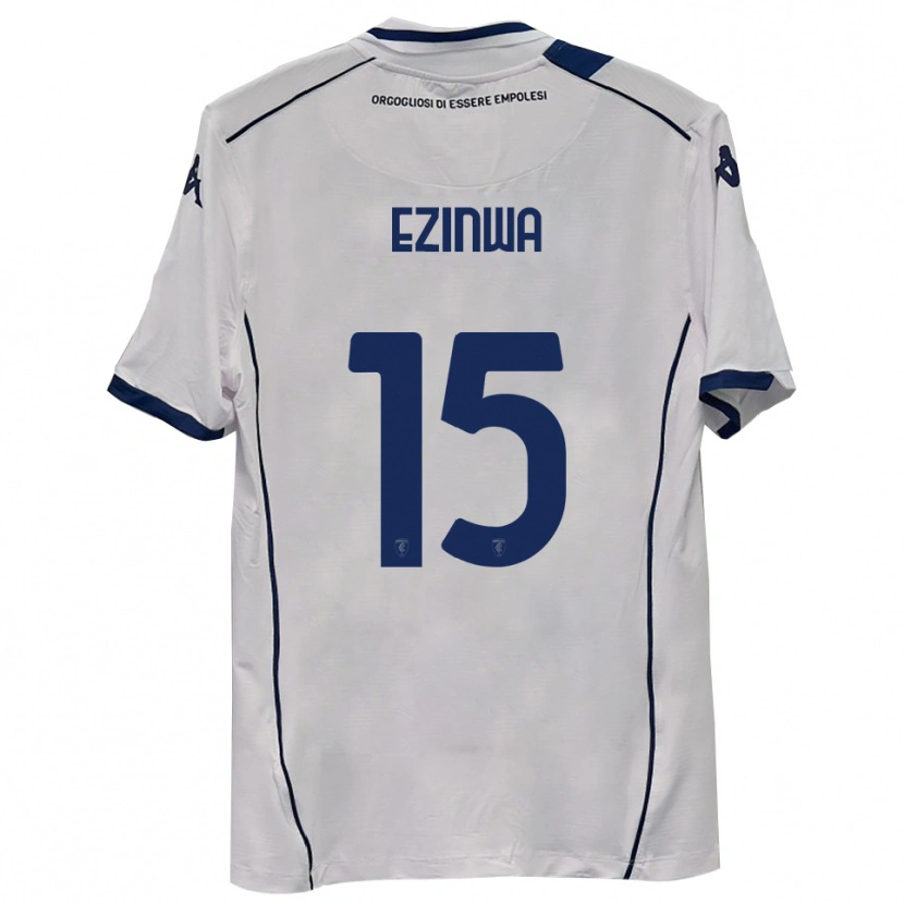 Danxen Uomo Maglia Ashton Ezinwa #15 Blu Scuro Navy Kit Gara Away 2025/26 Maglietta