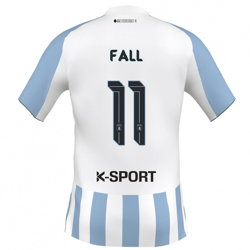 Danxen Donna Maglia Maguette Fall #11 Bianco Azzurro Kit Gara Home 2025/26 Maglietta