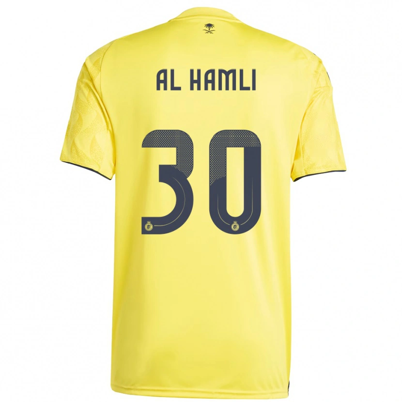 Danxen Donna Maglia Noura Al-Hamli #30 Giallo Nero Kit Gara Home 2025/26 Maglietta
