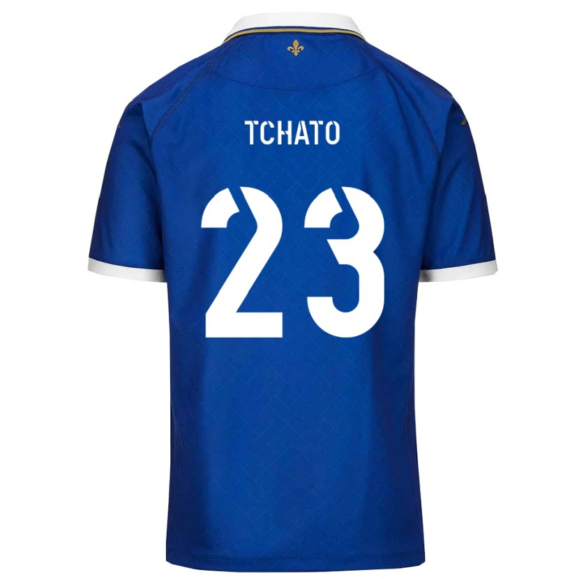 Danxen Donna Maglia Ryan Tchato #23 Blu Oro Kit Gara Home 2025/26 Maglietta