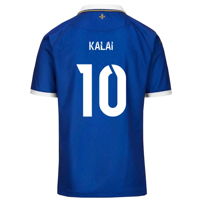 Danxen Donna Maglia Jawed Kalai #10 Blu Oro Kit Gara Home 2025/26 Maglietta
