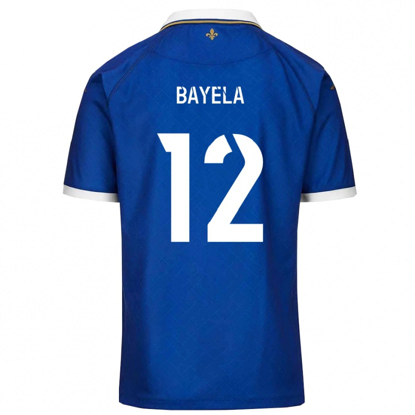 Danxen Donna Maglia Kaneyi Bayela #12 Blu Oro Kit Gara Home 2025/26 Maglietta