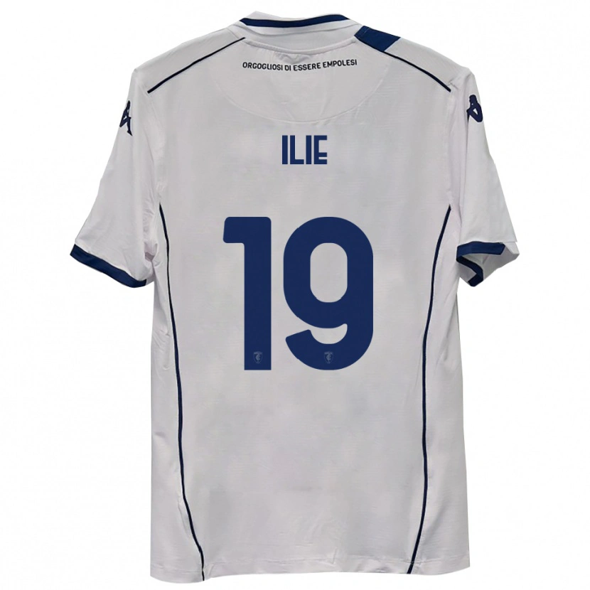 Danxen Donna Maglia Rareș Ilie #19 Blu Scuro Navy Kit Gara Away 2025/26 Maglietta