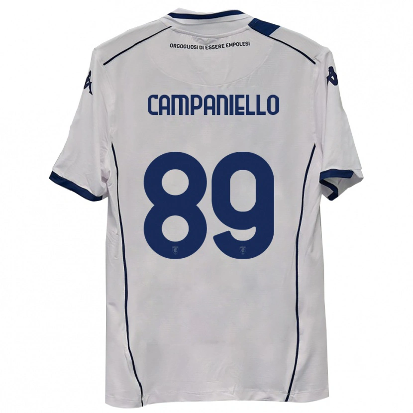 Danxen Donna Maglia Thomas Campaniello #89 Blu Scuro Navy Kit Gara Away 2025/26 Maglietta