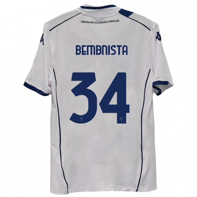 Danxen Donna Maglia Dawid Bembnista #34 Blu Scuro Navy Kit Gara Away 2025/26 Maglietta