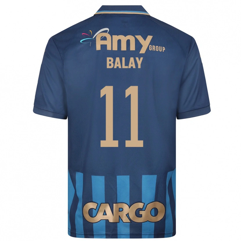 Danxen Donna Maglia Yehuda Balay #11 Blu Navy Kit Gara Away 2025/26 Maglietta