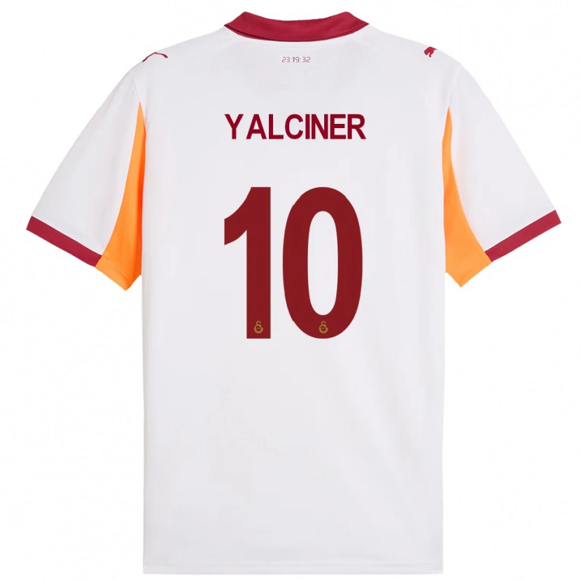 Danxen Donna Maglia İsmigül Yalçıner #10 Bianco Rosso Kit Gara Away 2025/26 Maglietta