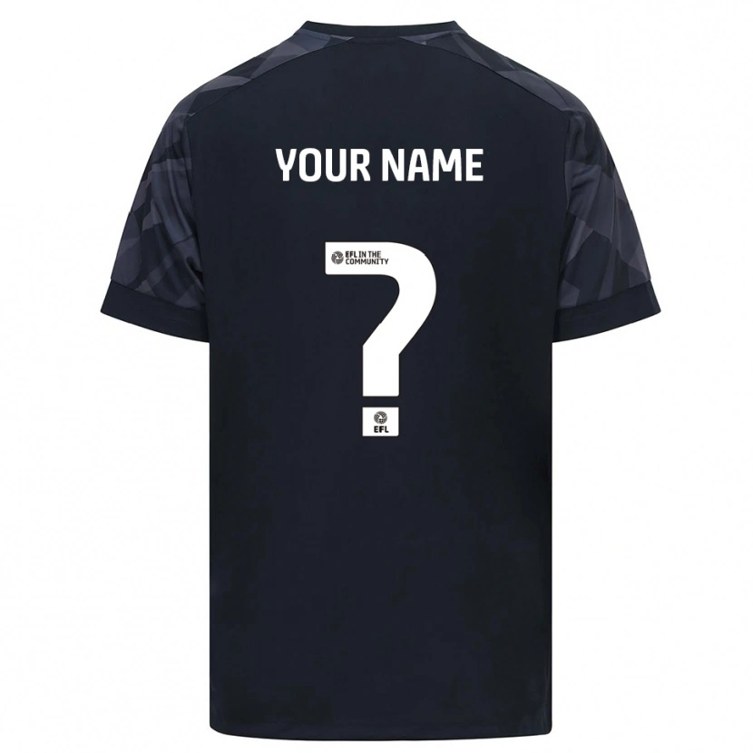 Danxen Bambino Cardiff City Maglia Gara Portiere Bianco Nero 2025/26 Maglietta