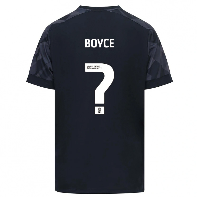 Danxen Bambino Oliver Boyce #0 Maglia Gara Portiere Bianco Nero 2025/26 Maglietta