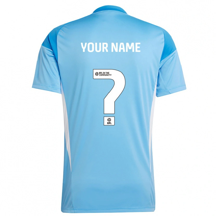 Danxen Bambino Exeter City Maglia Gara Portiere Azzurro 2025/26 Maglietta