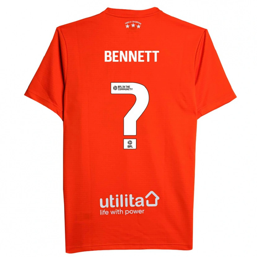 Danxen Bambino Hugo Bennett #0 Maglia Gara Portiere Bianco Rosso 2025/26 Maglietta