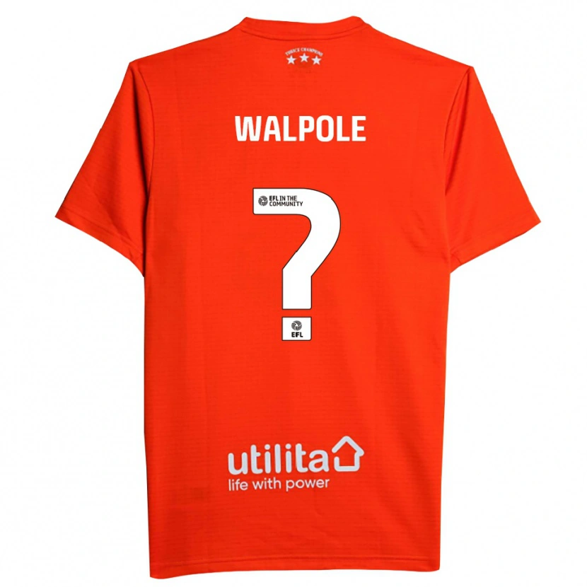 Danxen Bambino Alex Walpole #0 Maglia Gara Portiere Bianco Rosso 2025/26 Maglietta