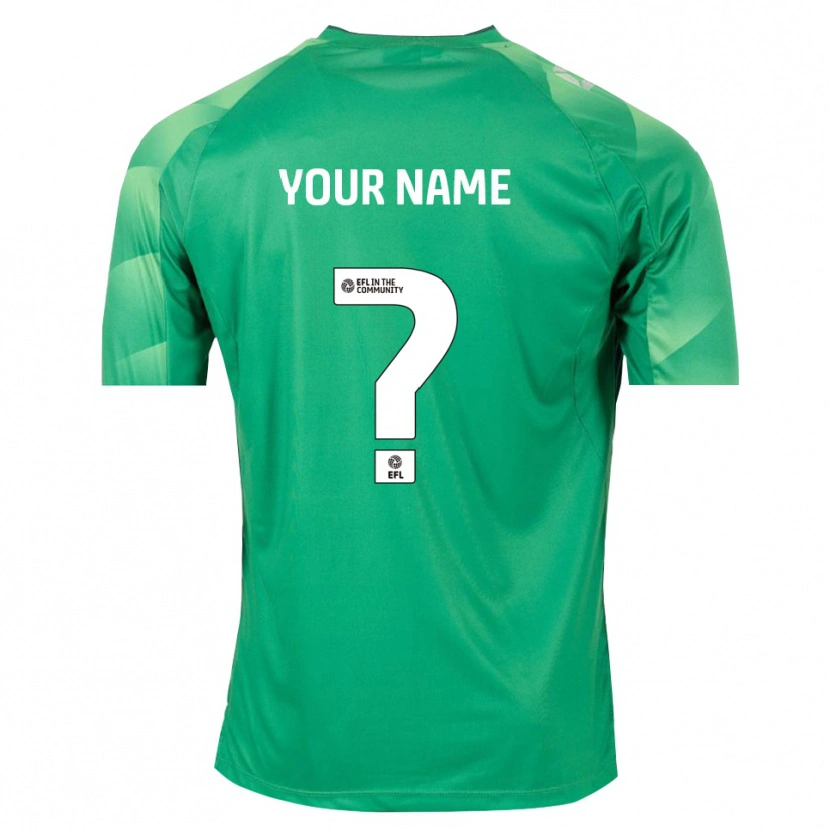 Danxen Bambino Barnet FC Maglia Gara Portiere Verde Bianco 2025/26 Maglietta