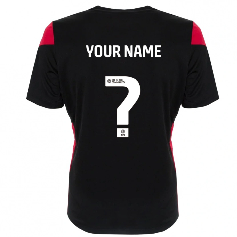Danxen Bambino Walsall FC Maglia Gara Portiere Bianco Nero 2025/26 Maglietta