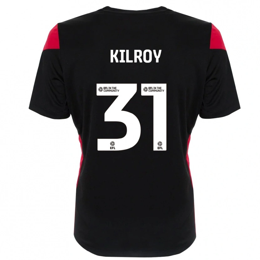 Danxen Bambino Jenson Kilroy #31 Maglia Gara Portiere Bianco Nero 2025/26 Maglietta