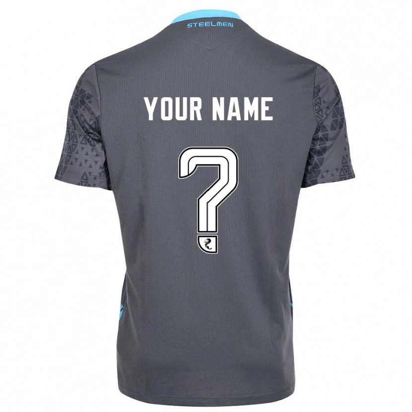 Danxen Bambino Motherwell FC Maglia Gara Portiere Bianco Grigio 2025/26 Maglietta