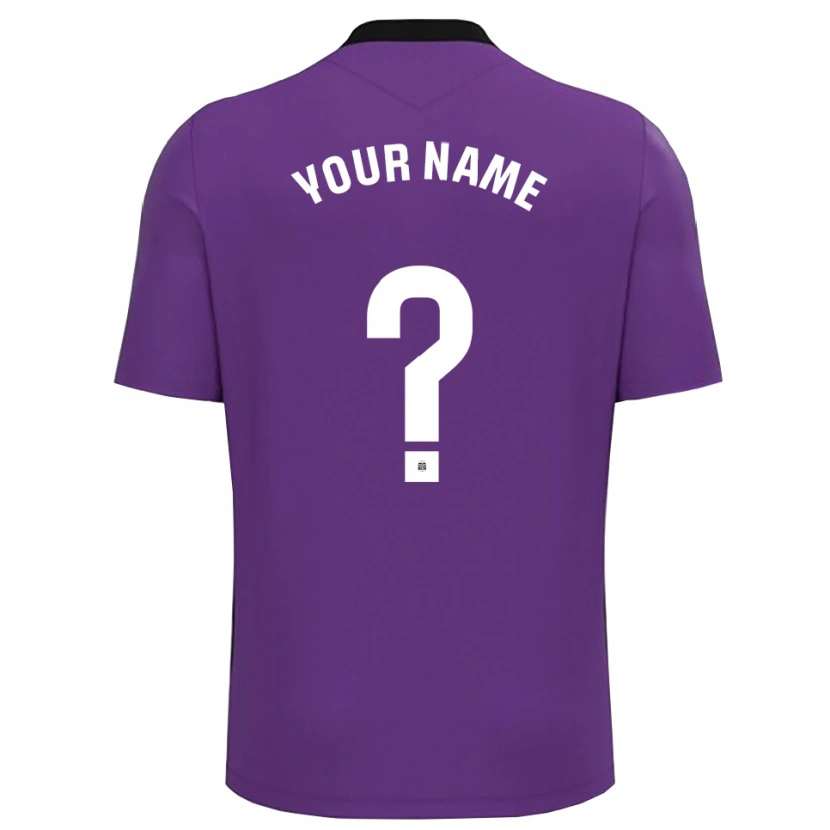 Danxen Bambino FC Cartagena Maglia Gara Portiere Bianco Viola 2025/26 Maglietta