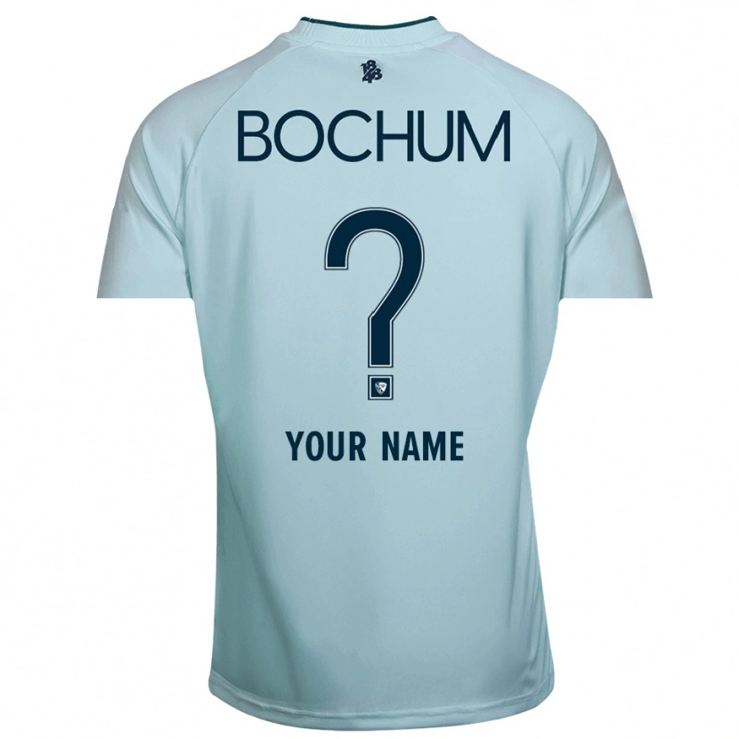 Danxen Bambino VfL Bochum Maglia Gara Portiere Ciano-Blu 2025/26 Maglietta