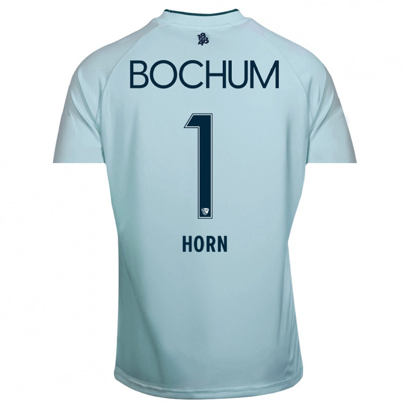 Danxen Bambino Timo Horn #1 Maglia Gara Portiere Ciano-Blu 2025/26 Maglietta