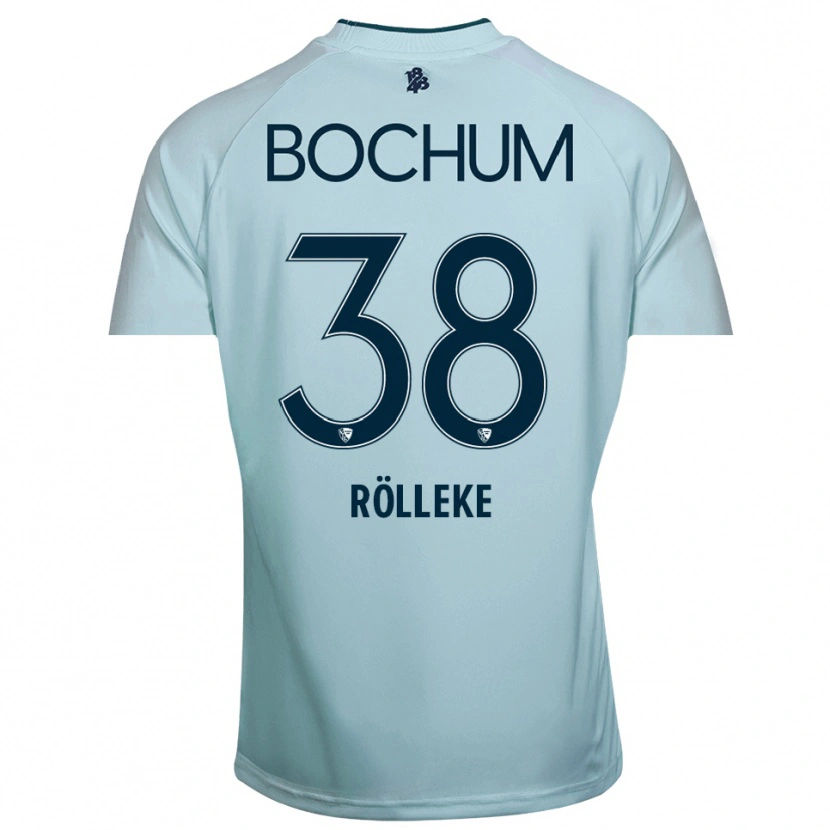 Danxen Bambino Hugo Rölleke #38 Maglia Gara Portiere Ciano-Blu 2025/26 Maglietta