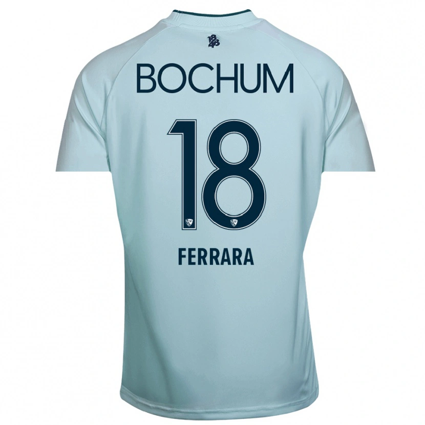 Danxen Bambino Noah-Ali Ferrara #18 Maglia Gara Portiere Ciano-Blu 2025/26 Maglietta
