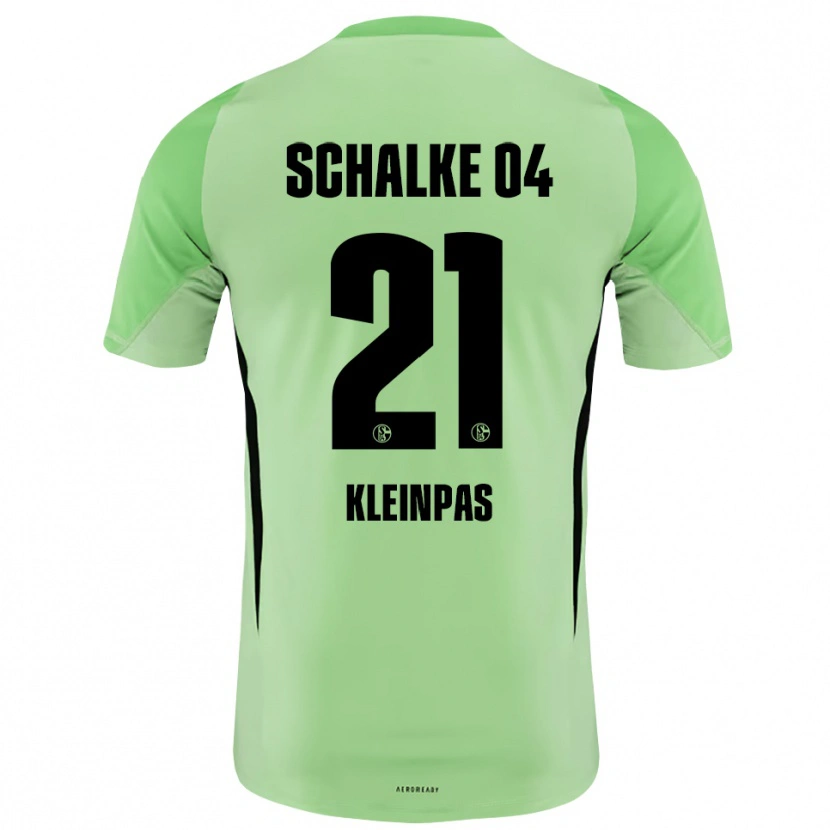 Danxen Bambino Sophie Kleinpas #21 Maglia Gara Portiere Verde Chiaro Nero 2025/26 Maglietta