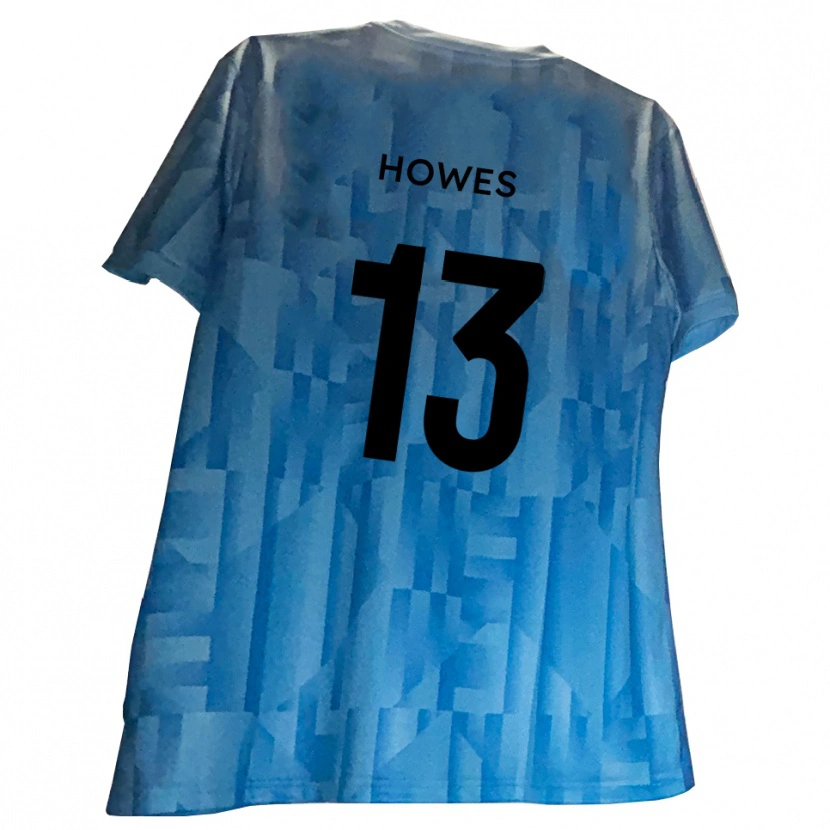 Danxen Bambino Sam Howes #13 Maglia Gara Portiere Blu Bianco 2025/26 Maglietta