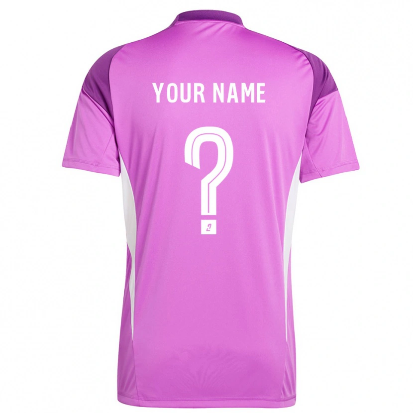 Danxen Bambino Olympique Lyonnais Maglia Gara Portiere Lavanda 2025/26 Maglietta