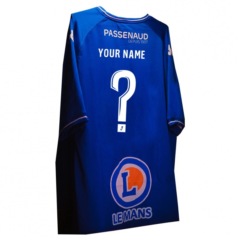 Danxen Bambino Le Mans Maglia Gara Portiere Bianco Blu Reale 2025/26 Maglietta