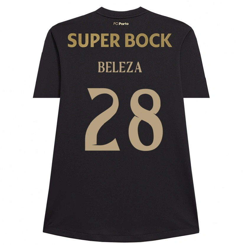 Danxen Bambino Tatiana Beleza #28 Maglia Gara Portiere Nero Marrone 2025/26 Maglietta