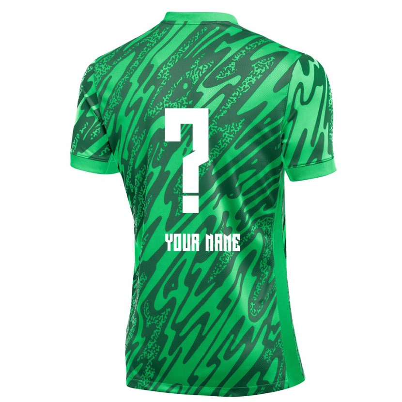 Danxen Bambino AZ Alkmaar Maglia Gara Portiere Verde Bianco 2025/26 Maglietta